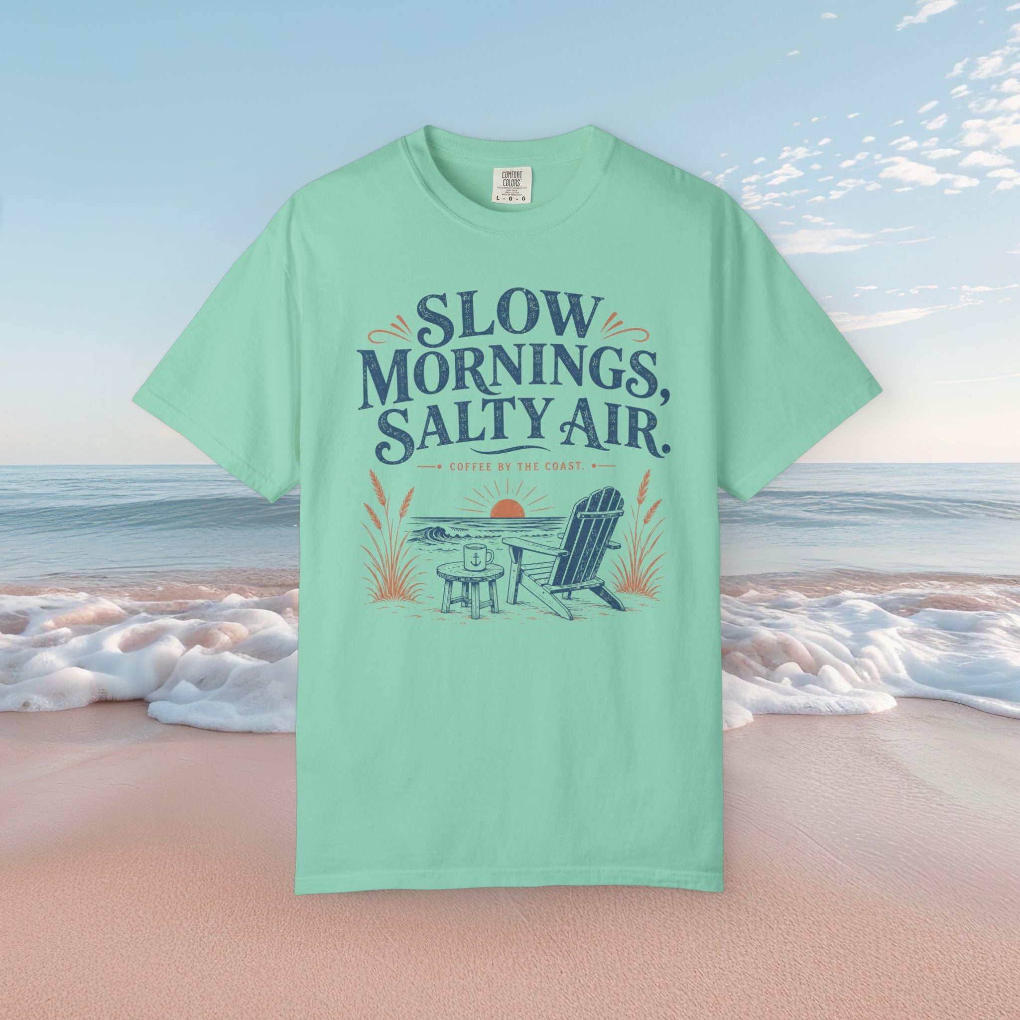 Slow Mornings, Salty Air Tee