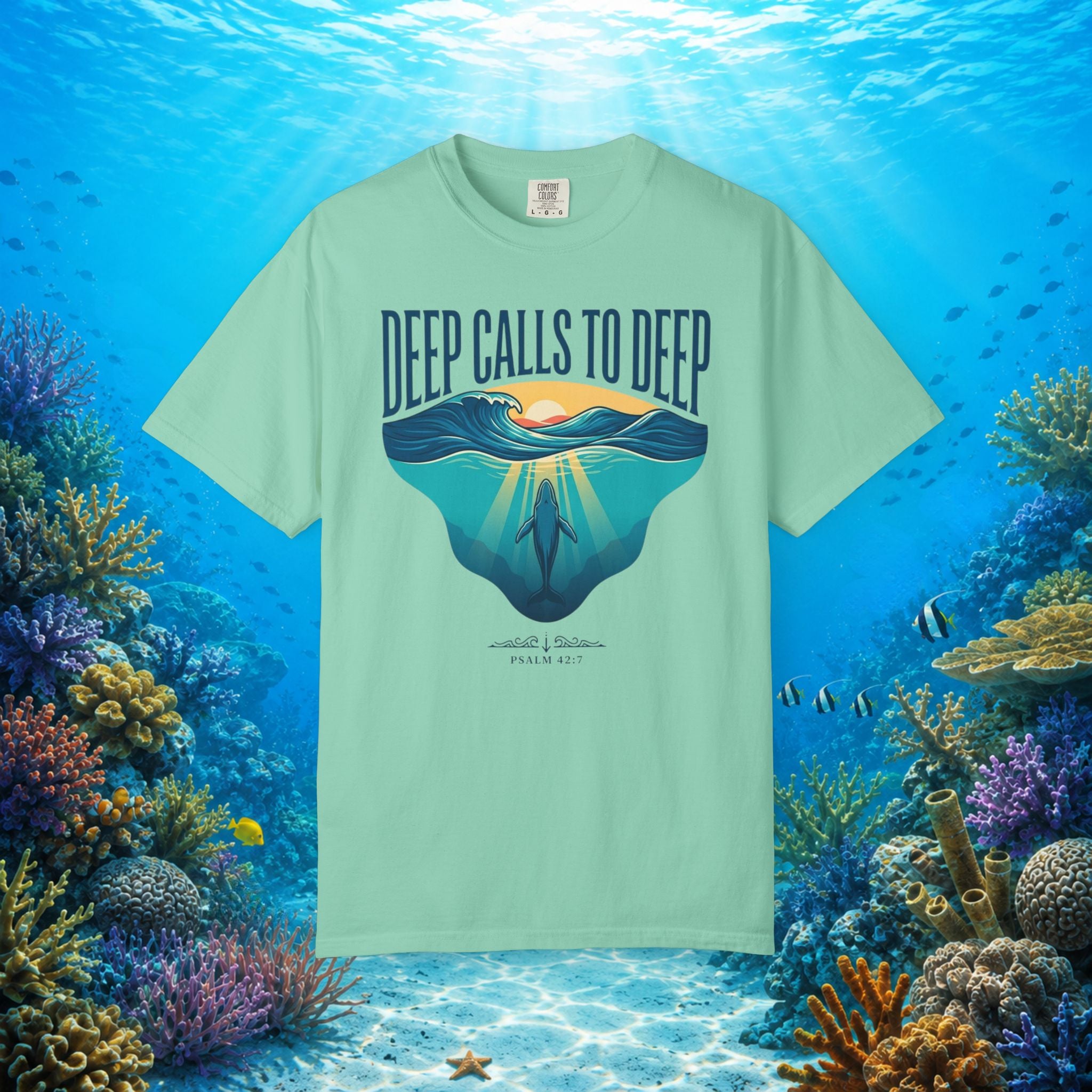 Deep Calls to Deep Faith Tee