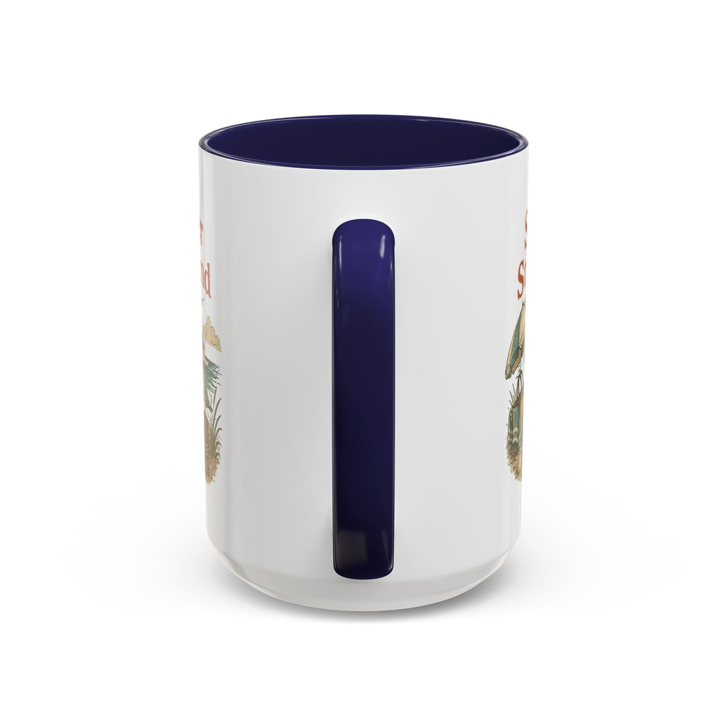 Salt Water State of Mind Two-Tone Coffee Mug, 15oz