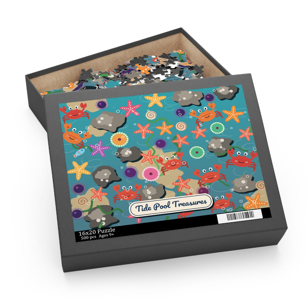 Tide Pool Treasures Jigsaw Puzzle, 252 or 500 Pieces