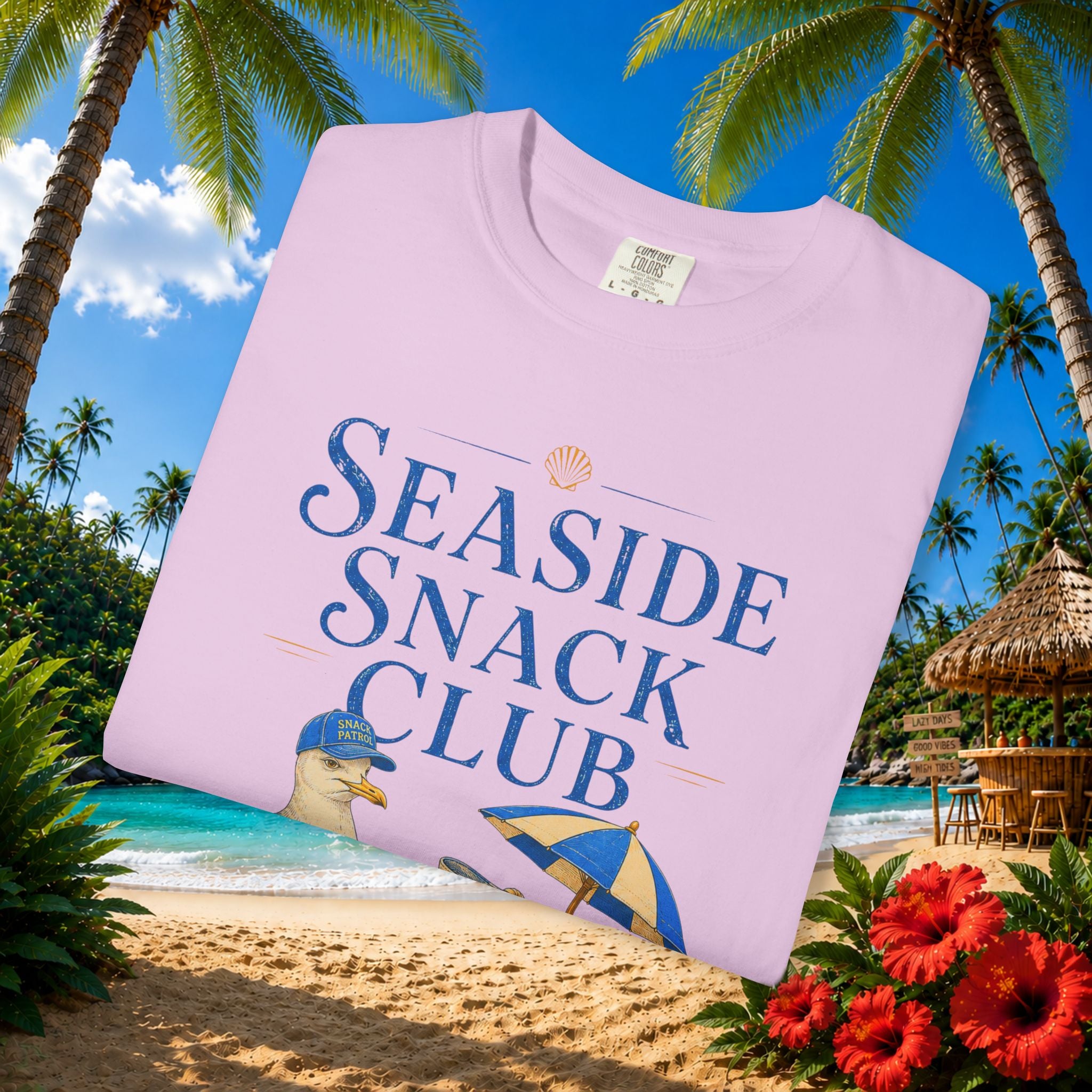 Seaside Snack Club Tee