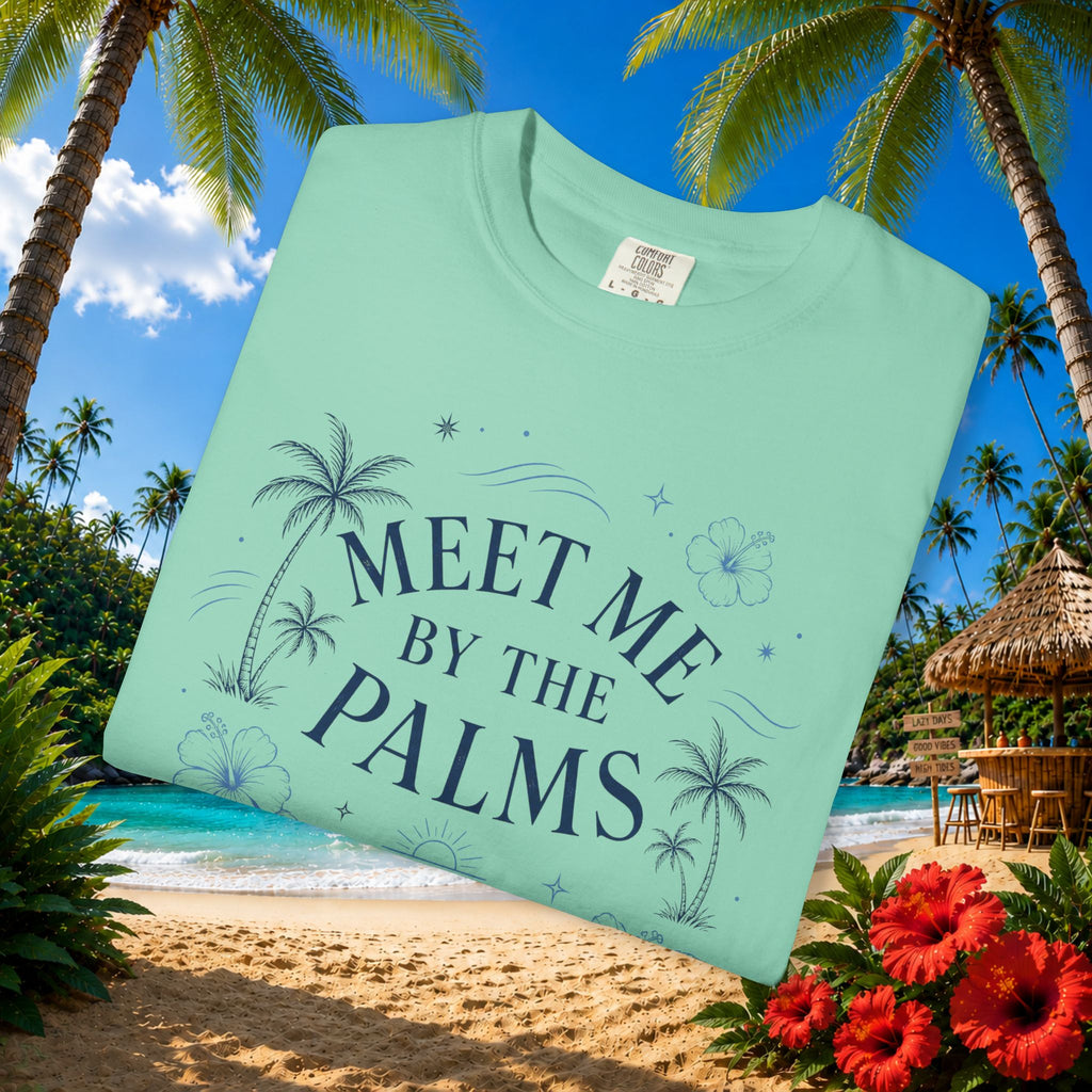 Meet Me by the Palms - Comfort Colors Tee