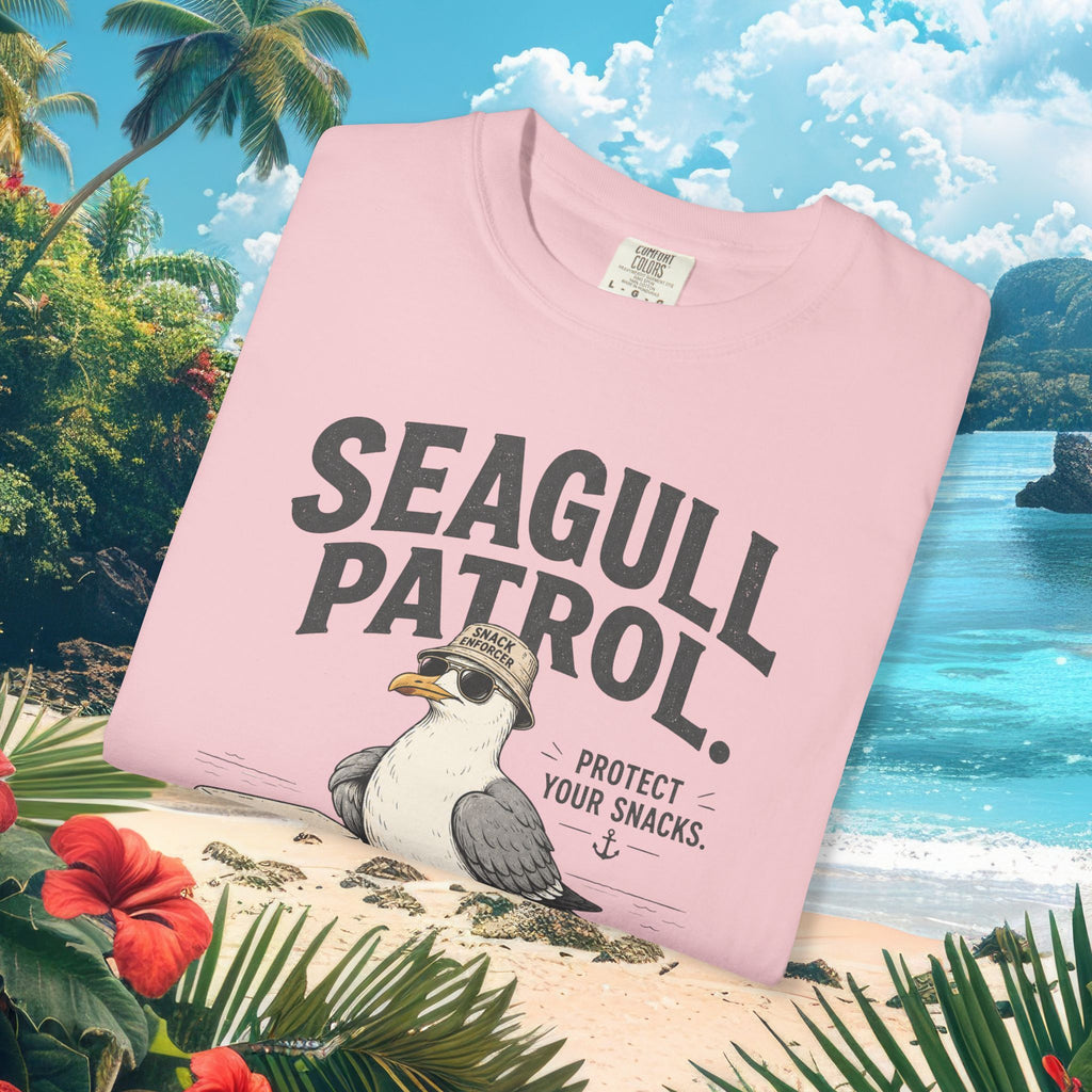 Seagull on Snack Patrol Tee