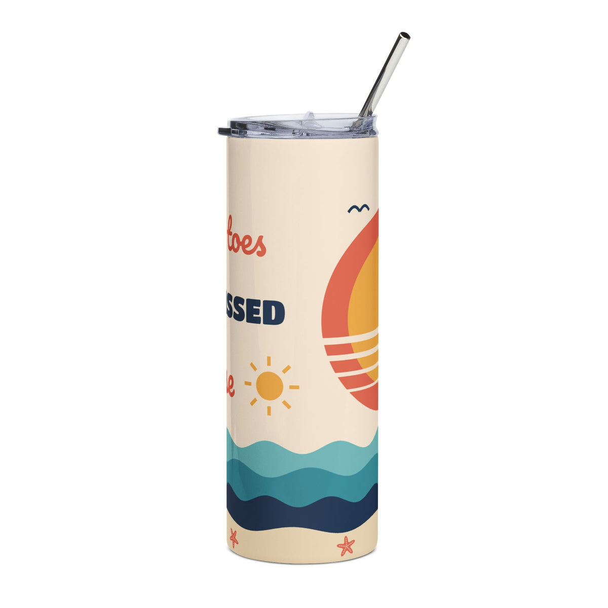 Sandy Toes Sun-Kissed Nose 20oz Insulated Tumbler