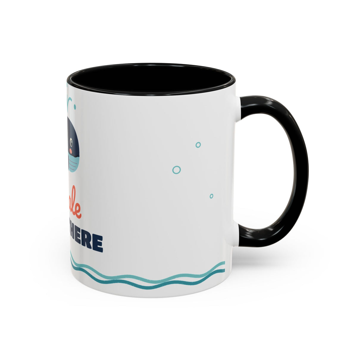 Whale Hello There Coffee Mug, 11oz or 15oz