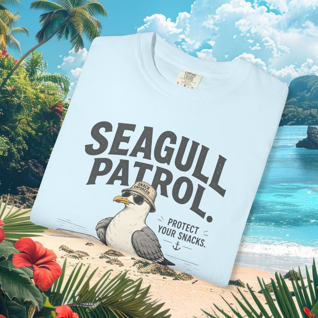 Seagull on Snack Patrol Tee
