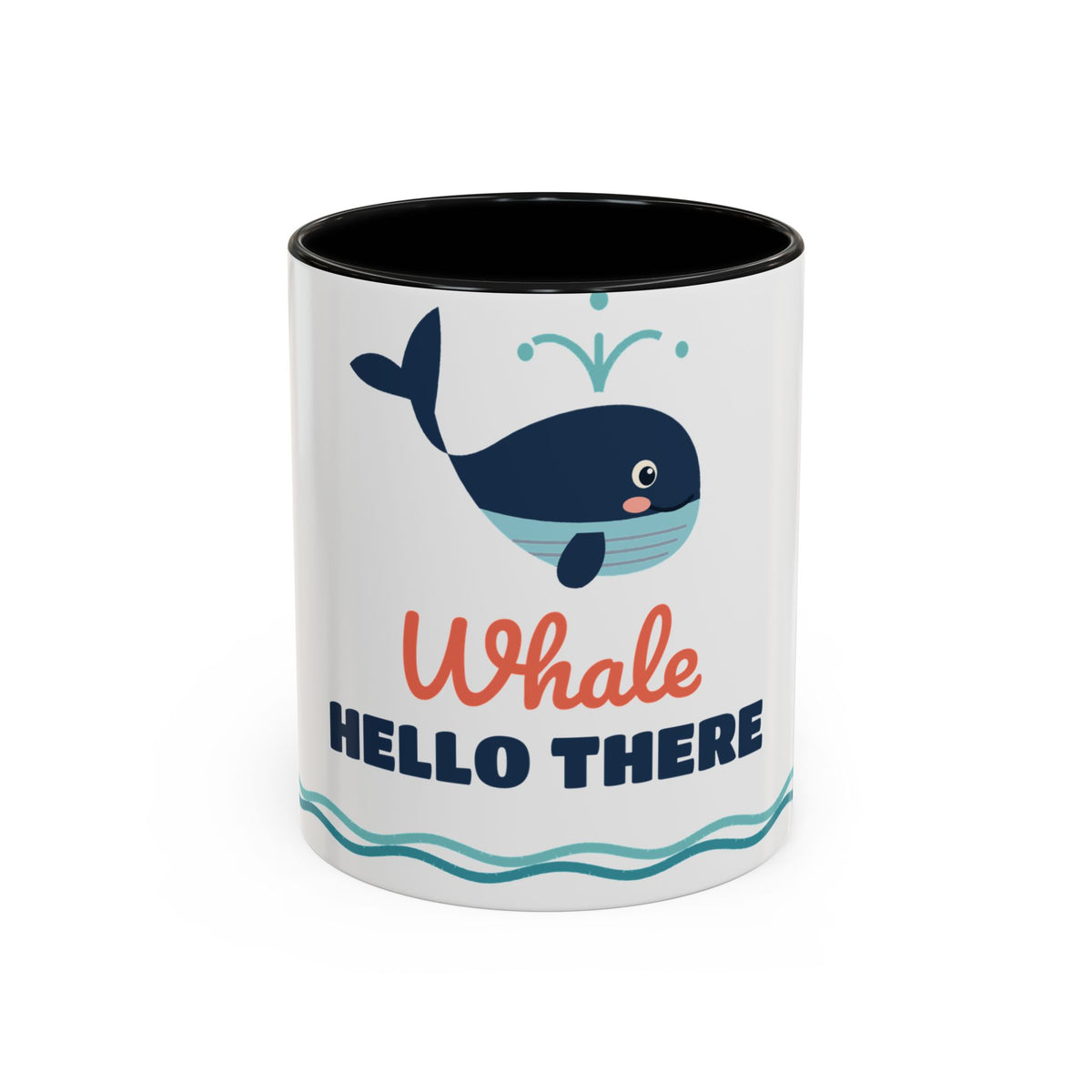 Whale Hello There Coffee Mug, 11oz or 15oz