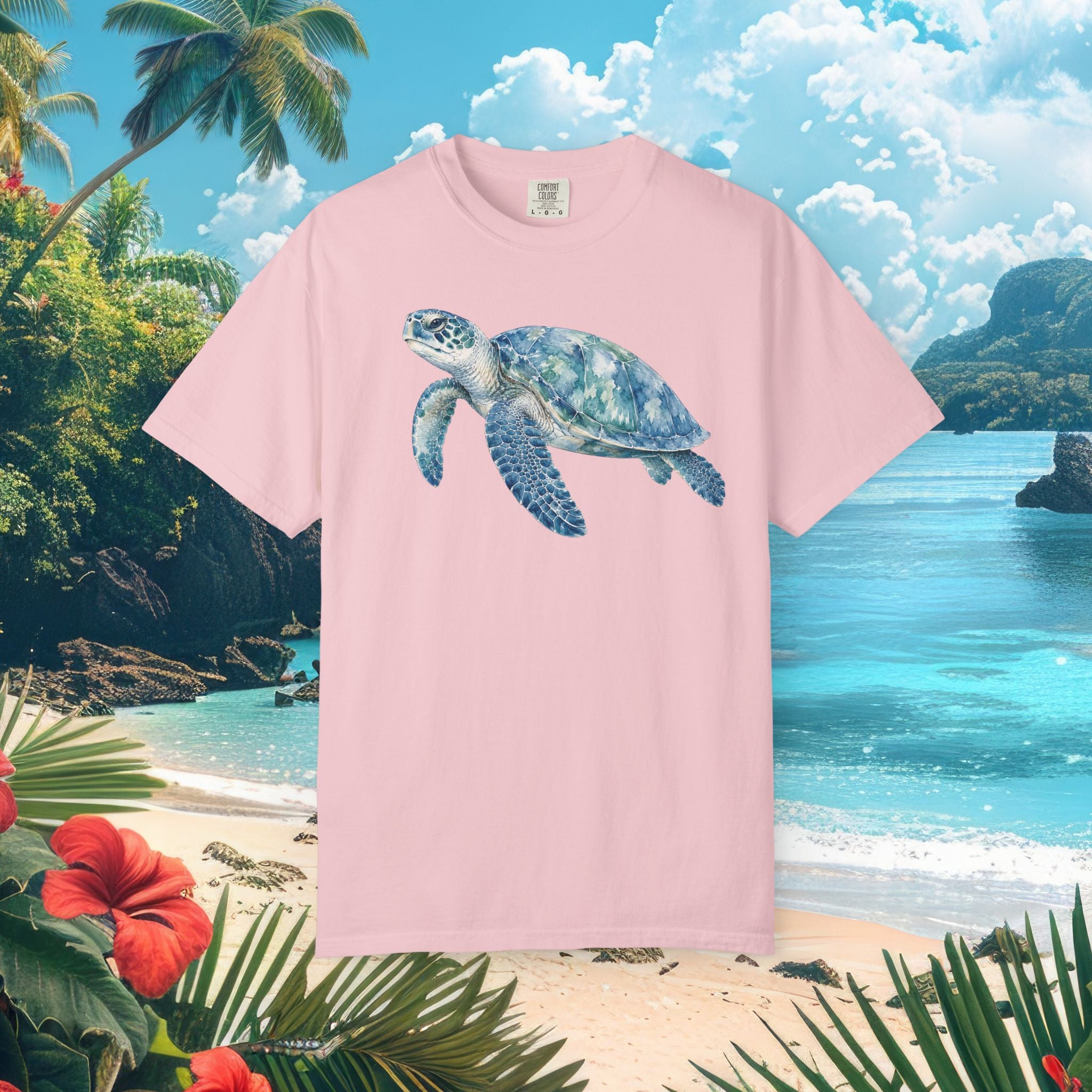Sea Turtle Watercolor Tee