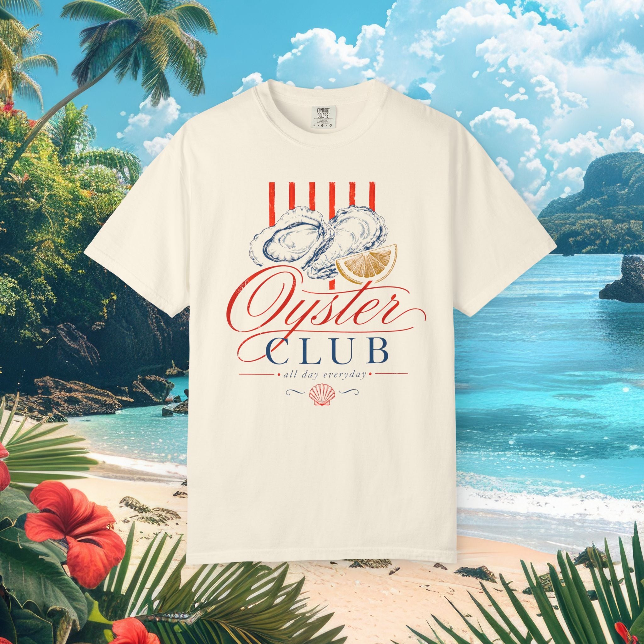 Oyster Club Seafood Tee