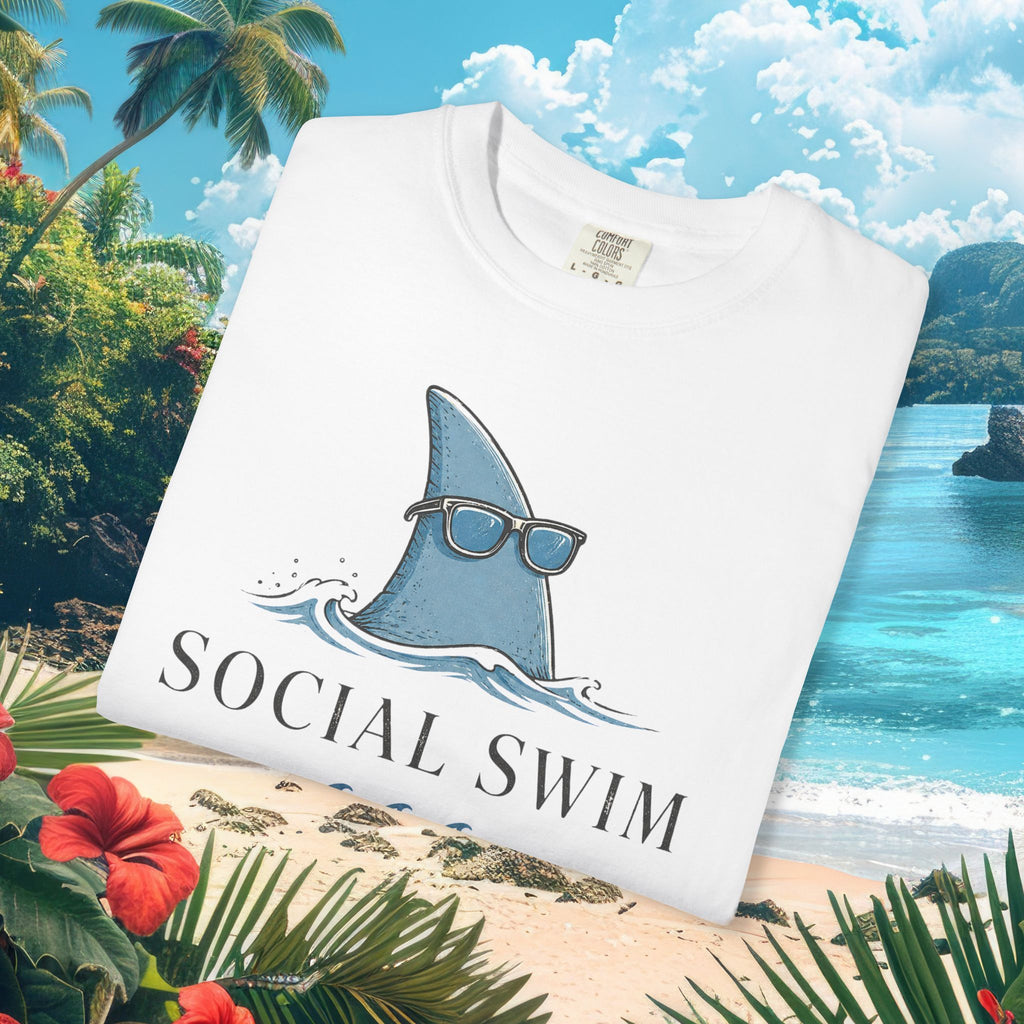 Social Swim Shark Fin Tee