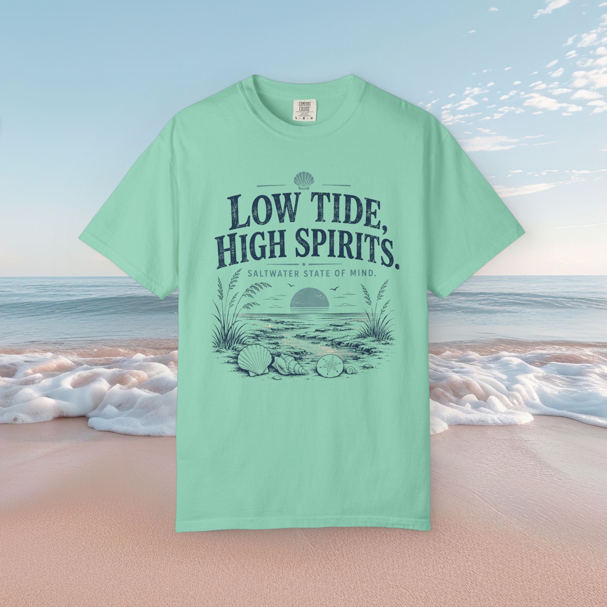Low Tide, High Spirits Tee
