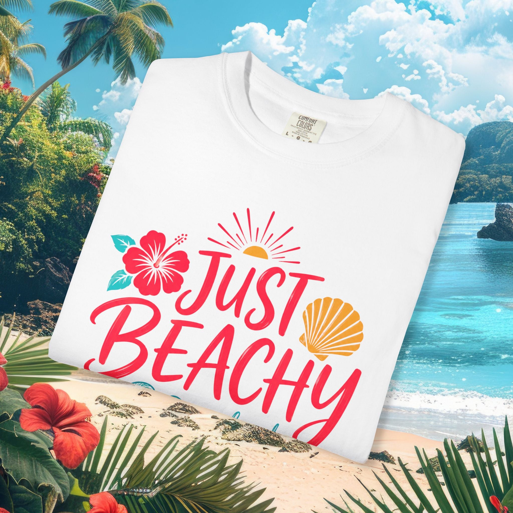 Just Beachy Island  Tee