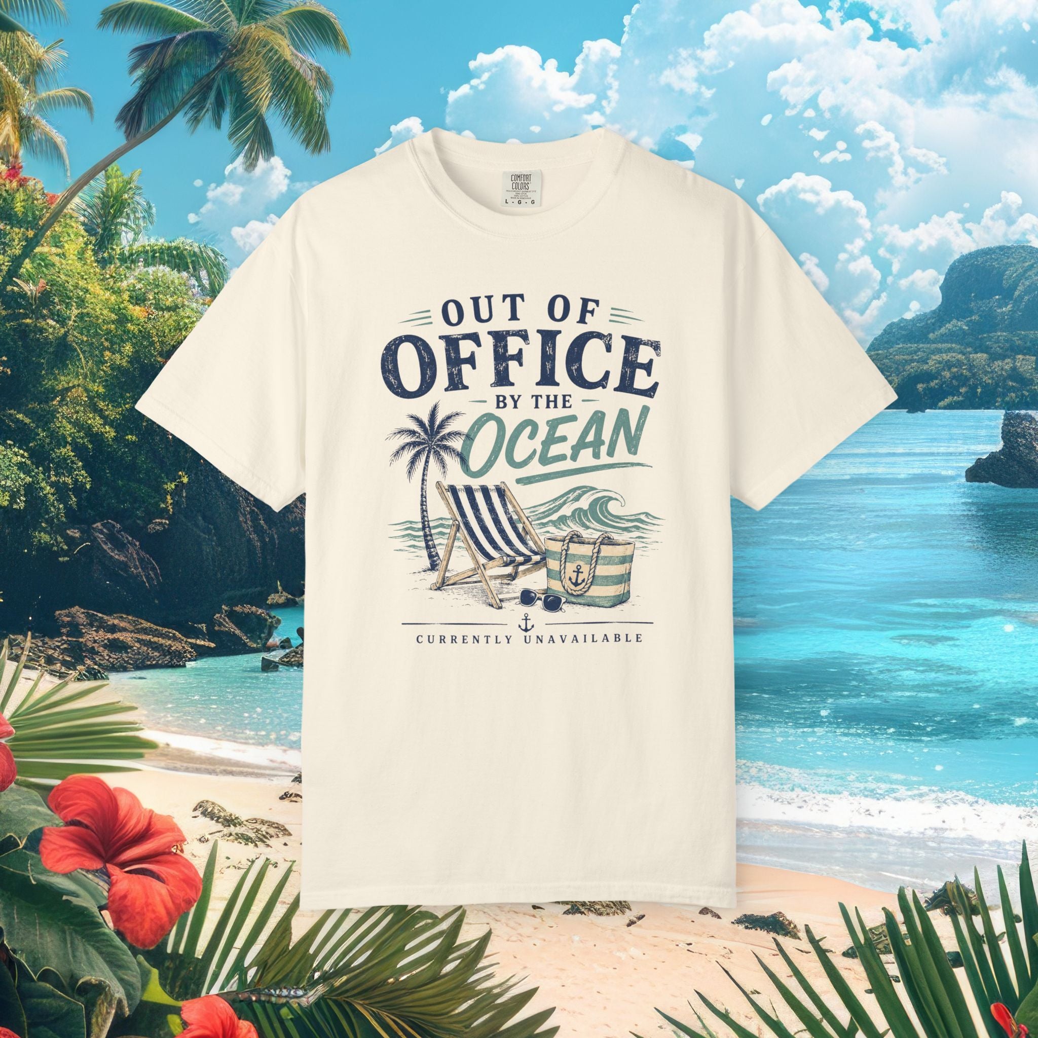 Out of Office by the Ocean Tee