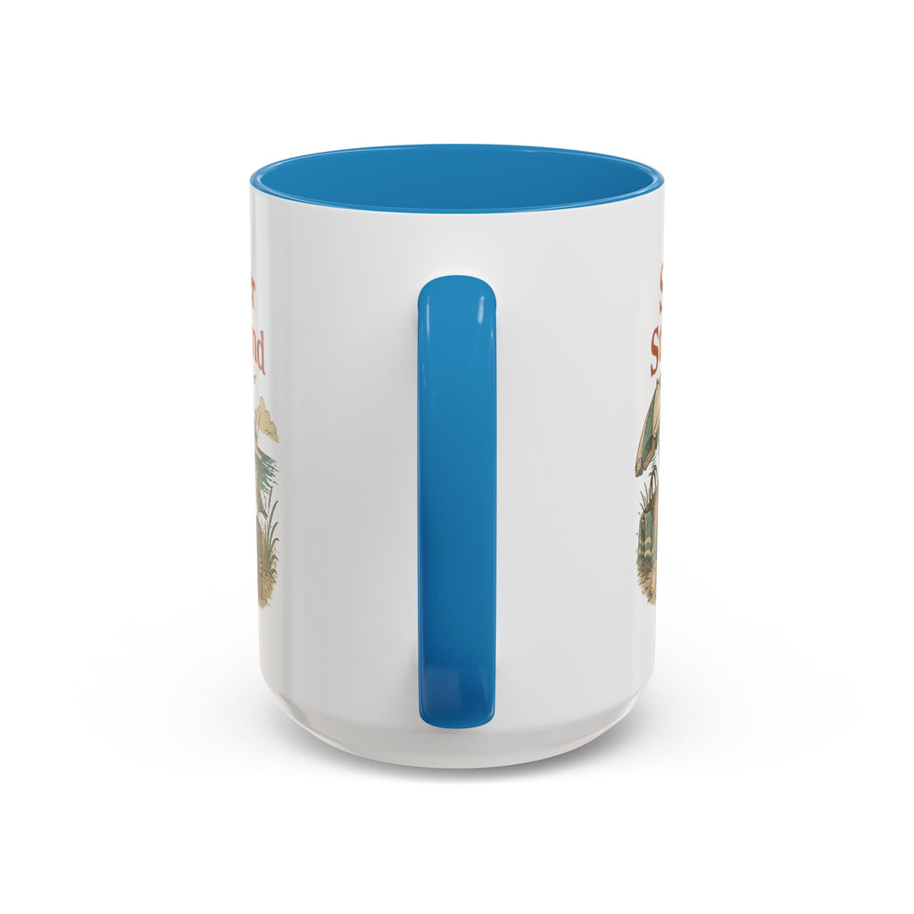 Salt Water State of Mind Two-Tone Coffee Mug, 15oz