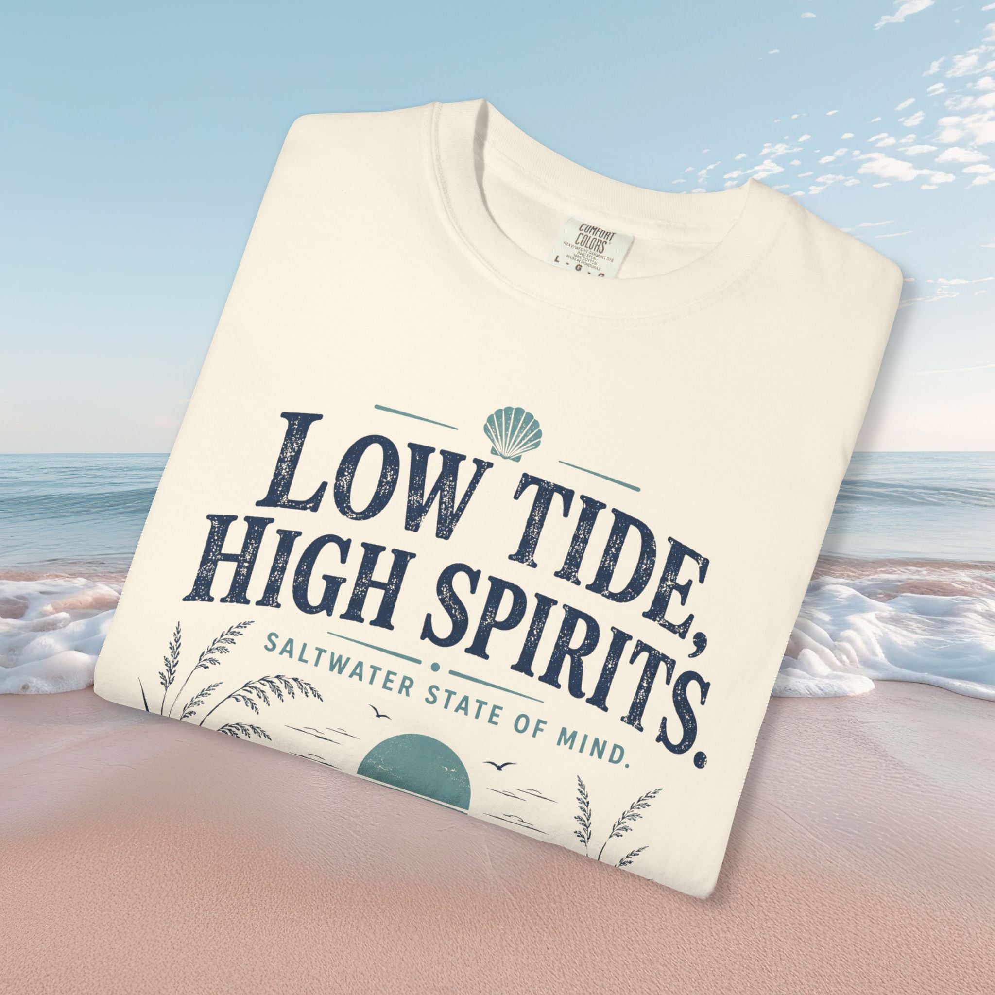 Low Tide, High Spirits Tee