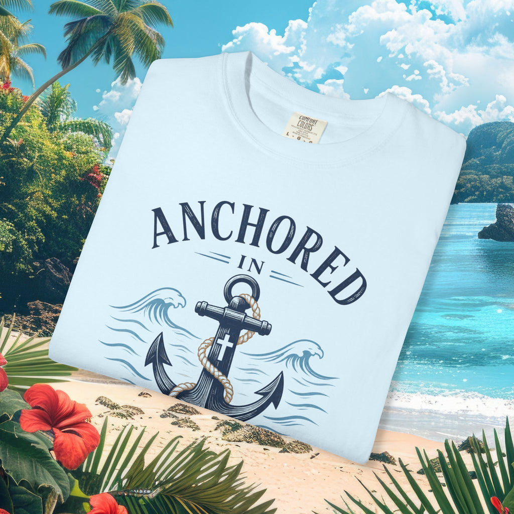 Anchored in Christ Faith Tee