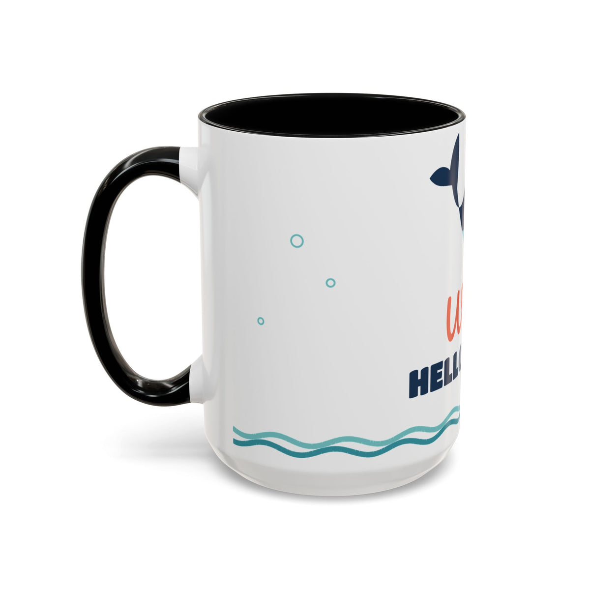 Whale Hello There Coffee Mug, 11oz or 15oz