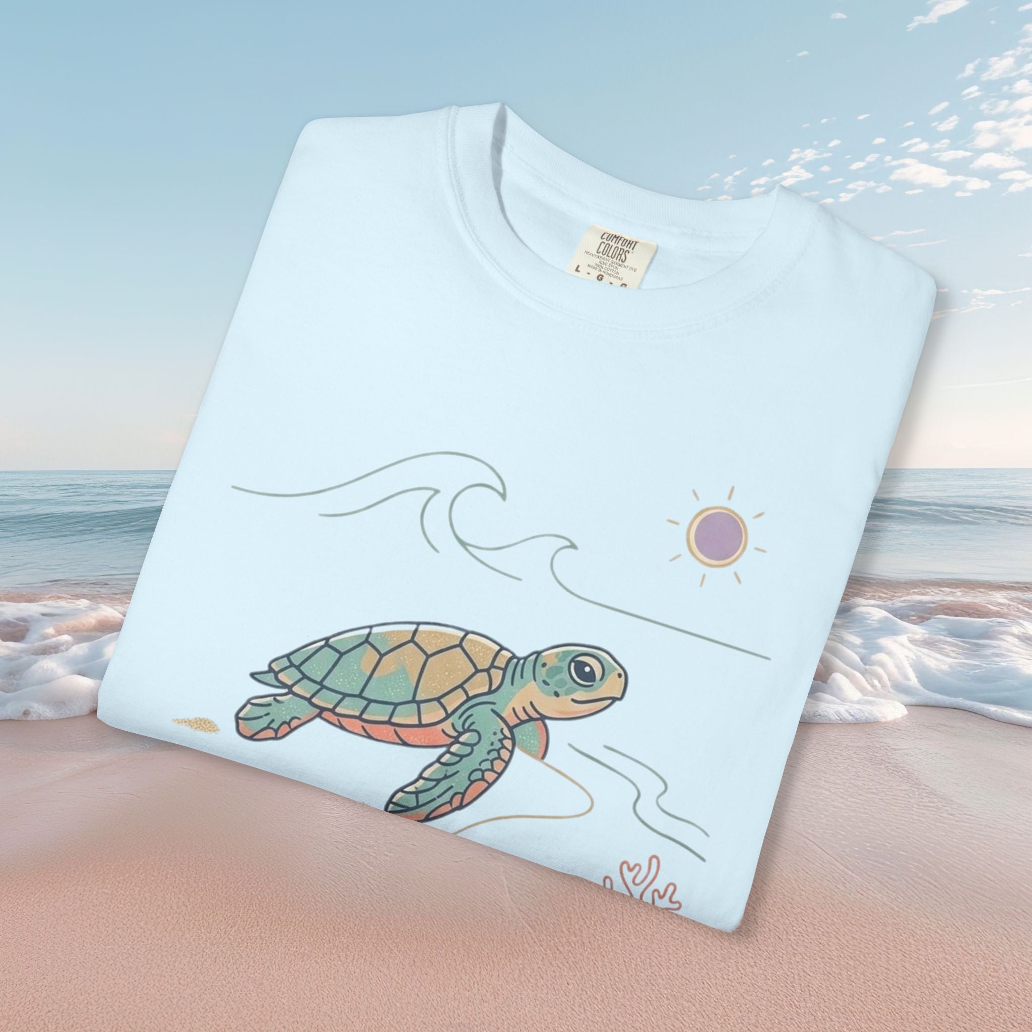 Sea Turtle 'Little by Little' Tee