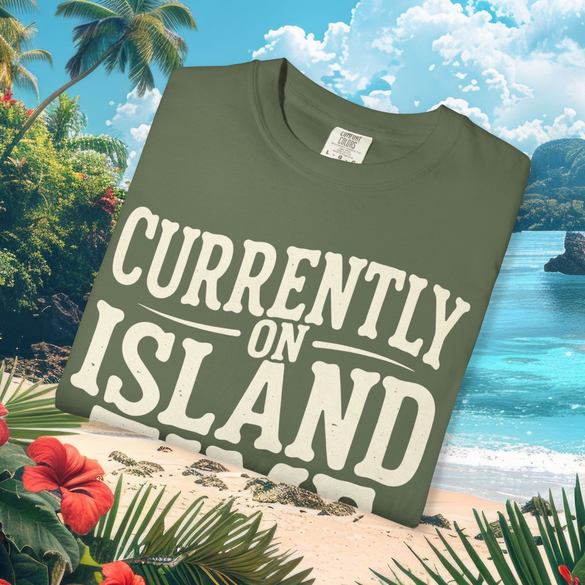 Currently on Island Time Tee