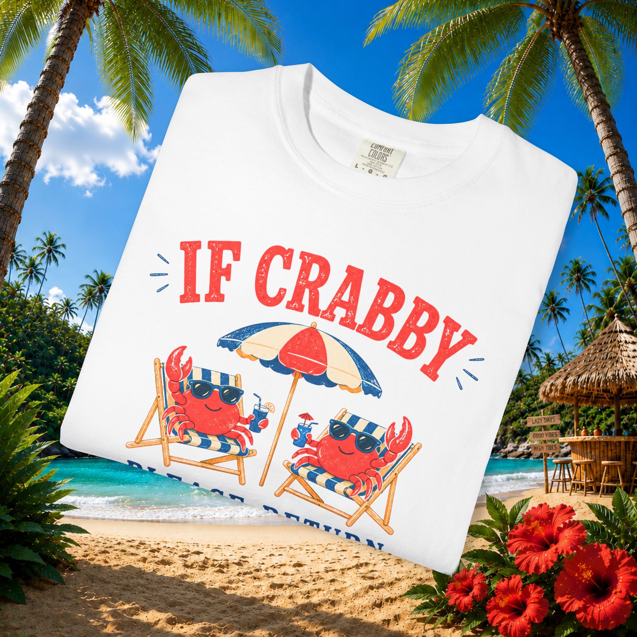 If Crabby Please Return Tee