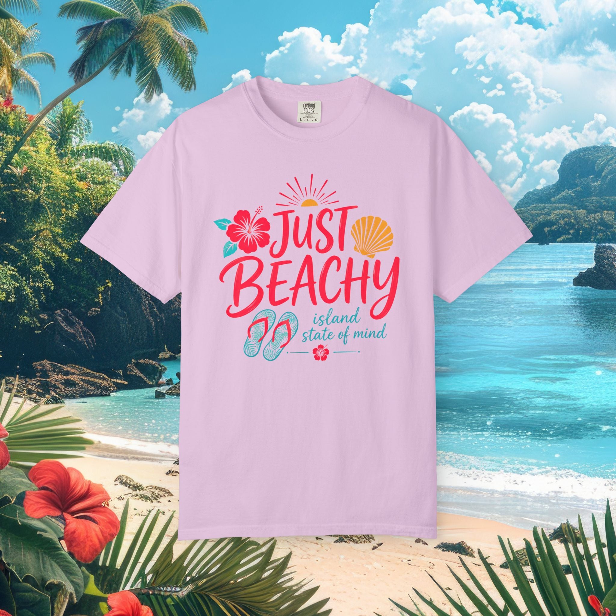 Just Beachy Island  Tee
