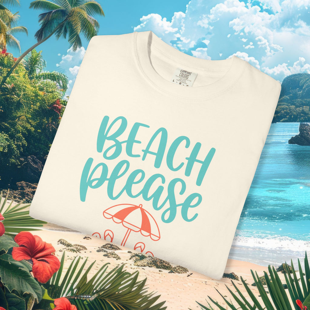 Beach Please Umbrella Tee
