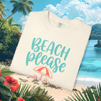Beach Please Umbrella Tee