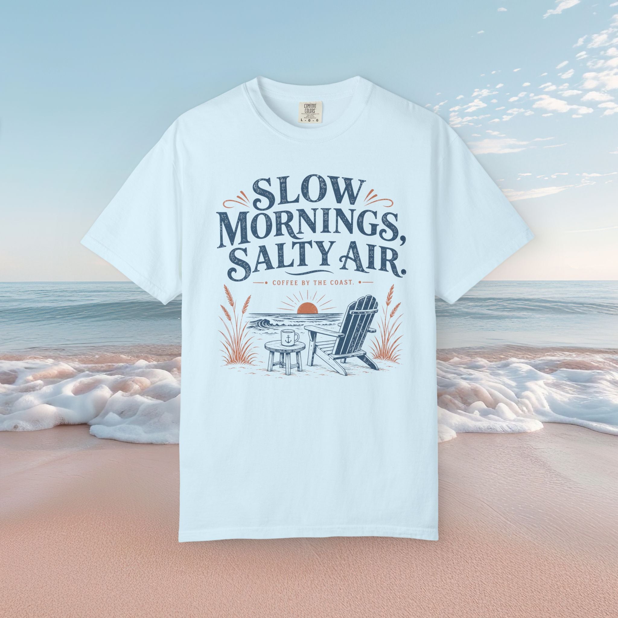 Slow Mornings, Salty Air Tee
