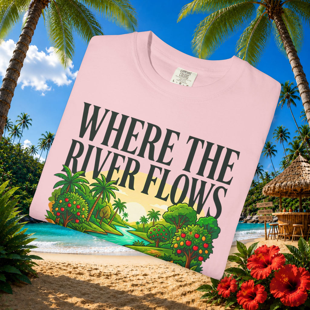 Where River Flows Faith Tee