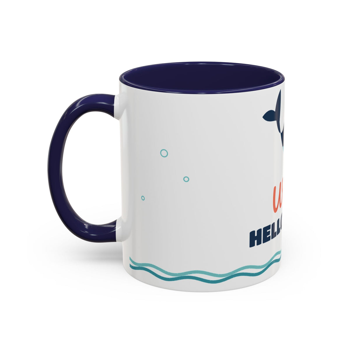 Whale Hello There Coffee Mug, 11oz or 15oz