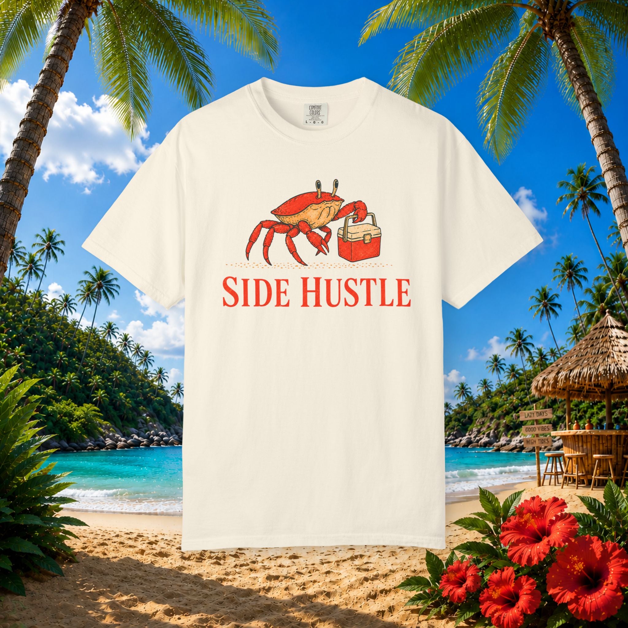 Side Hustle Crab Tee