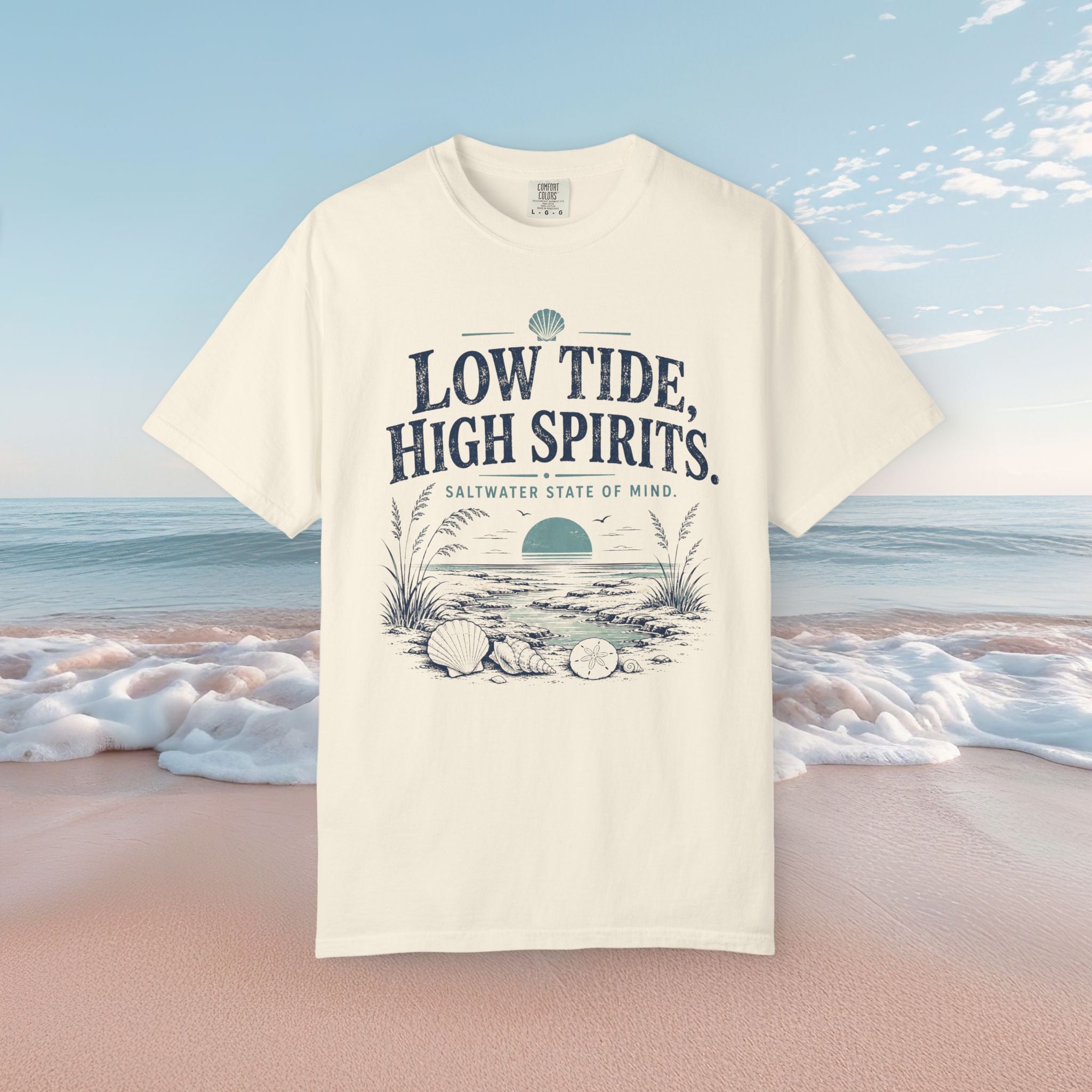 Low Tide, High Spirits Tee