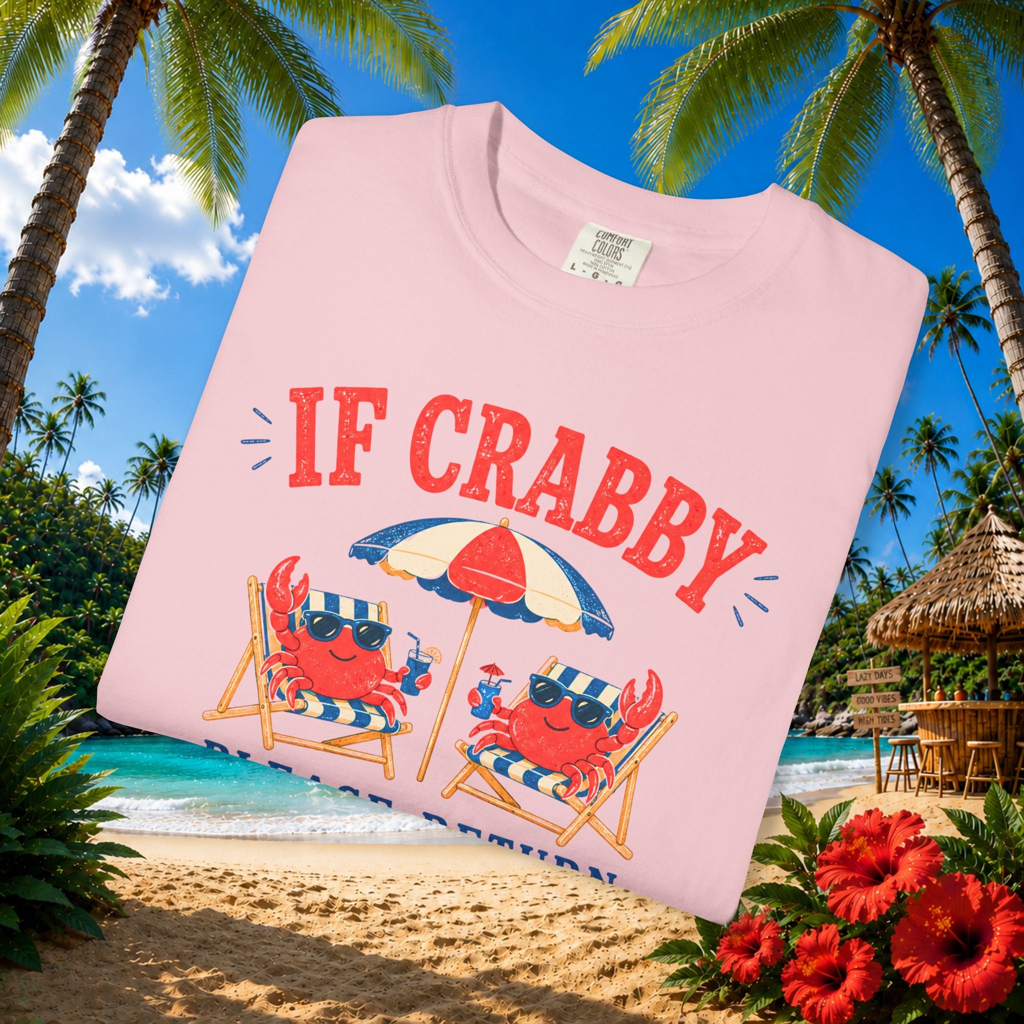 If Crabby Please Return Tee
