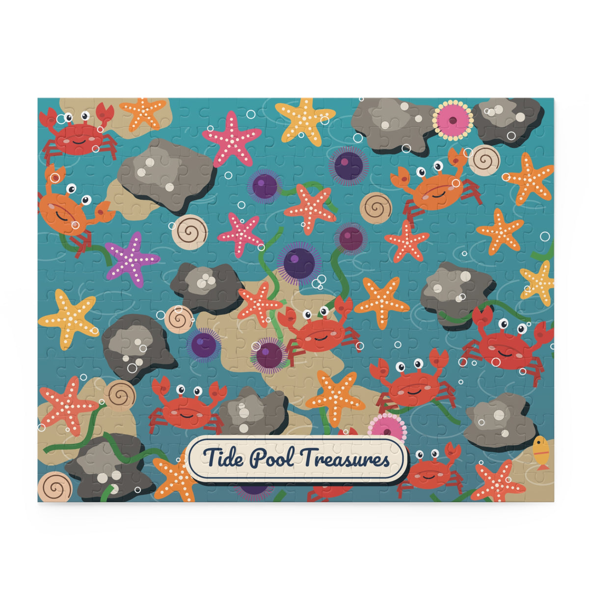 Tide Pool Treasures Jigsaw Puzzle, 252 or 500 Pieces