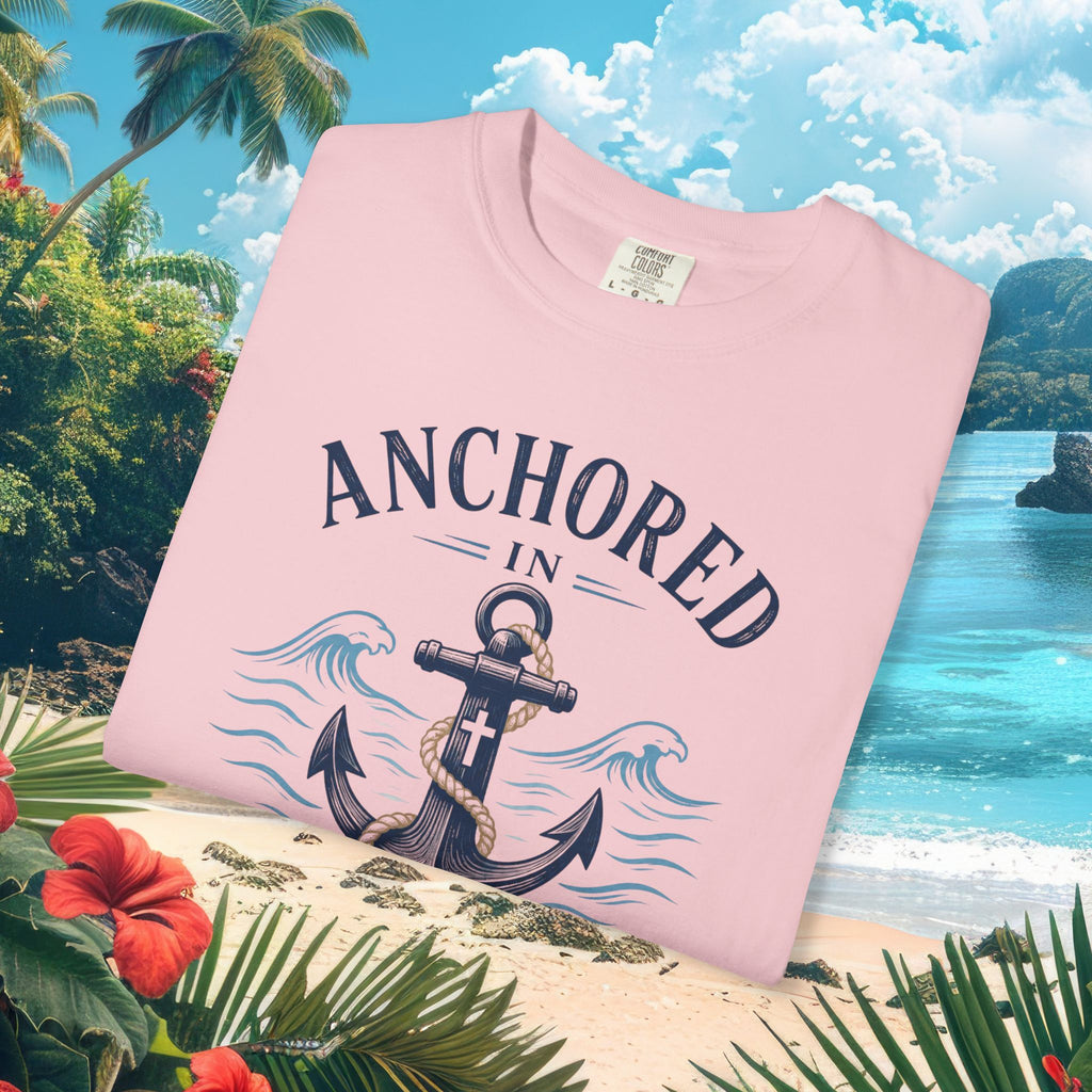 Anchored in Christ Faith Tee