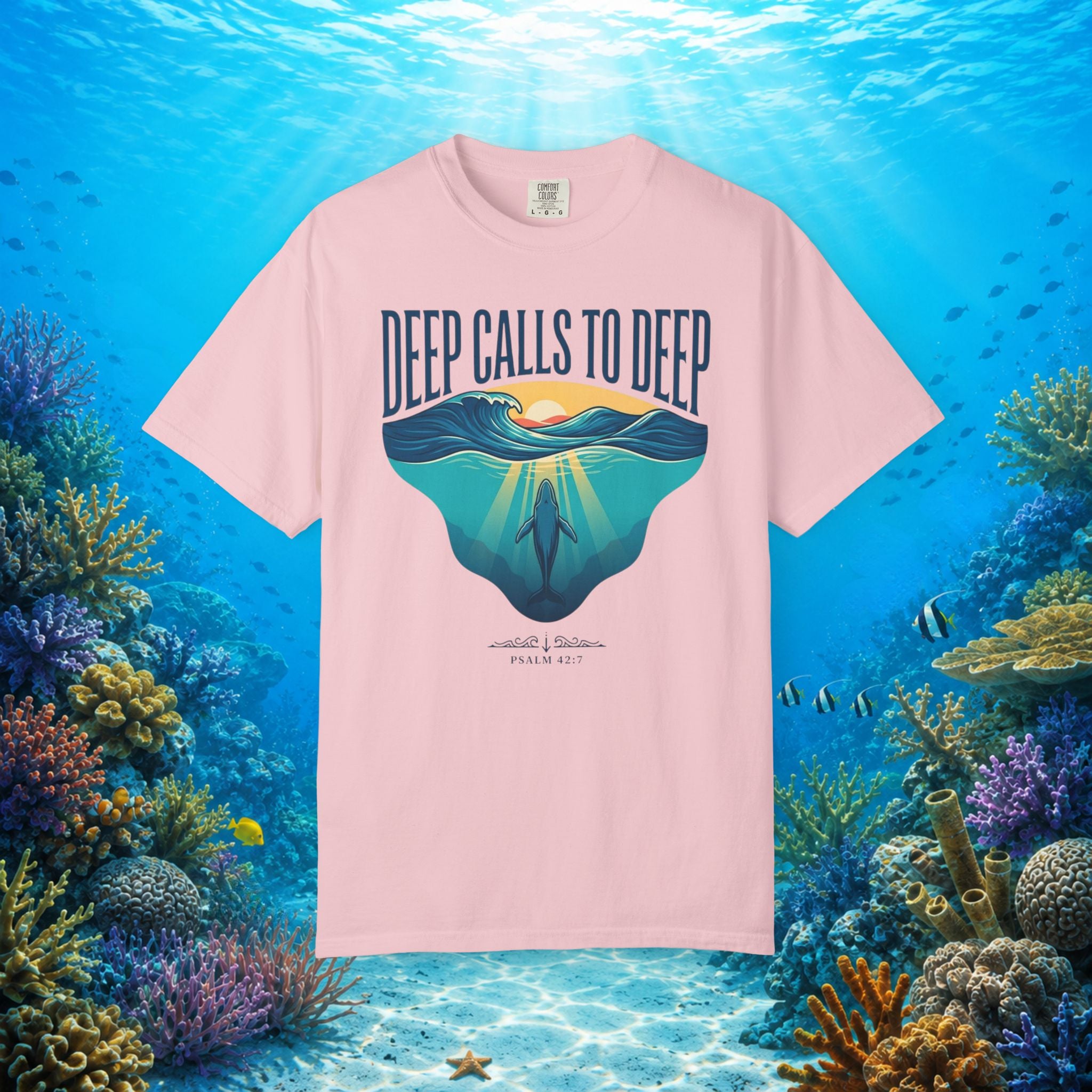 Deep Calls to Deep Faith Tee