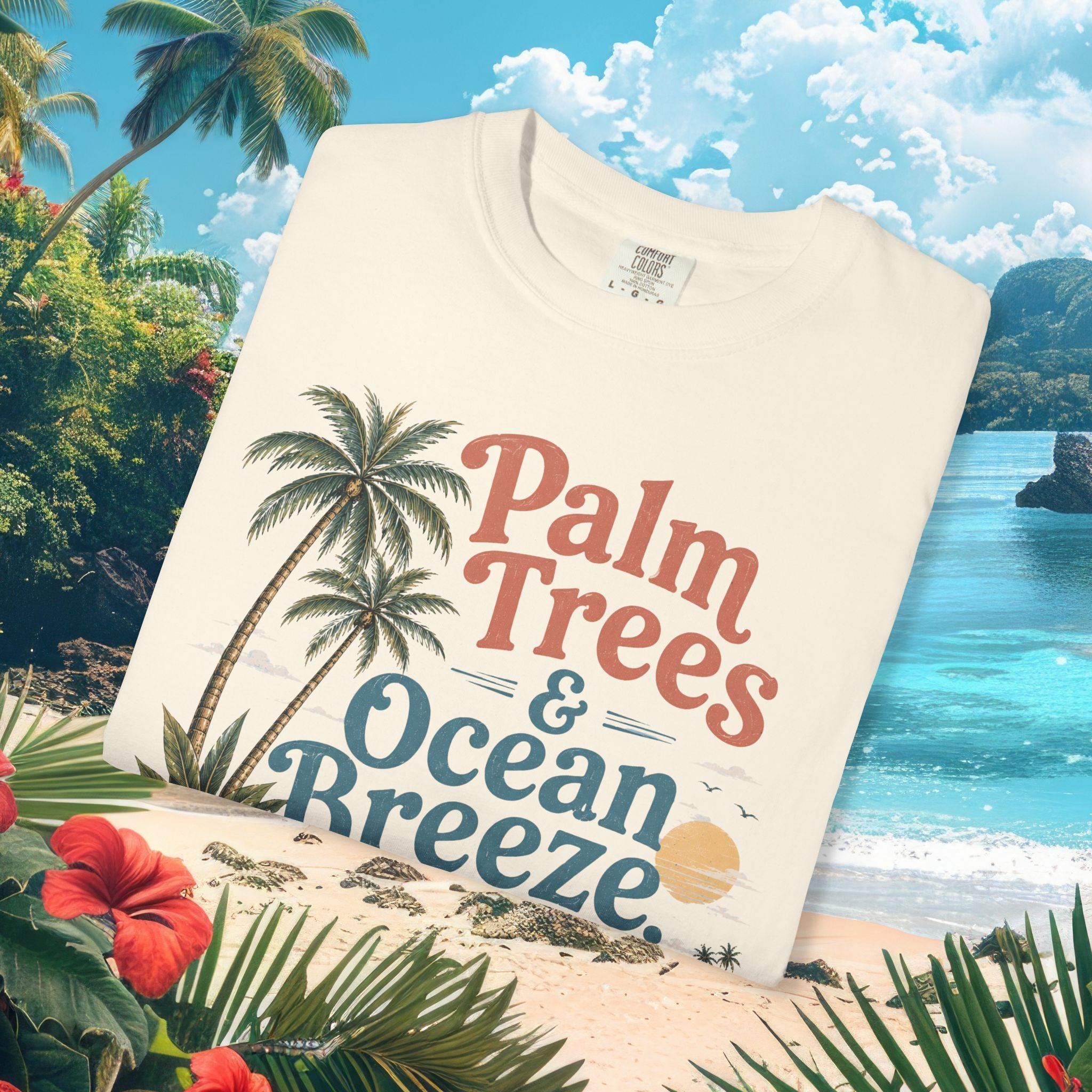 Palm Trees & Ocean Breeze Tee