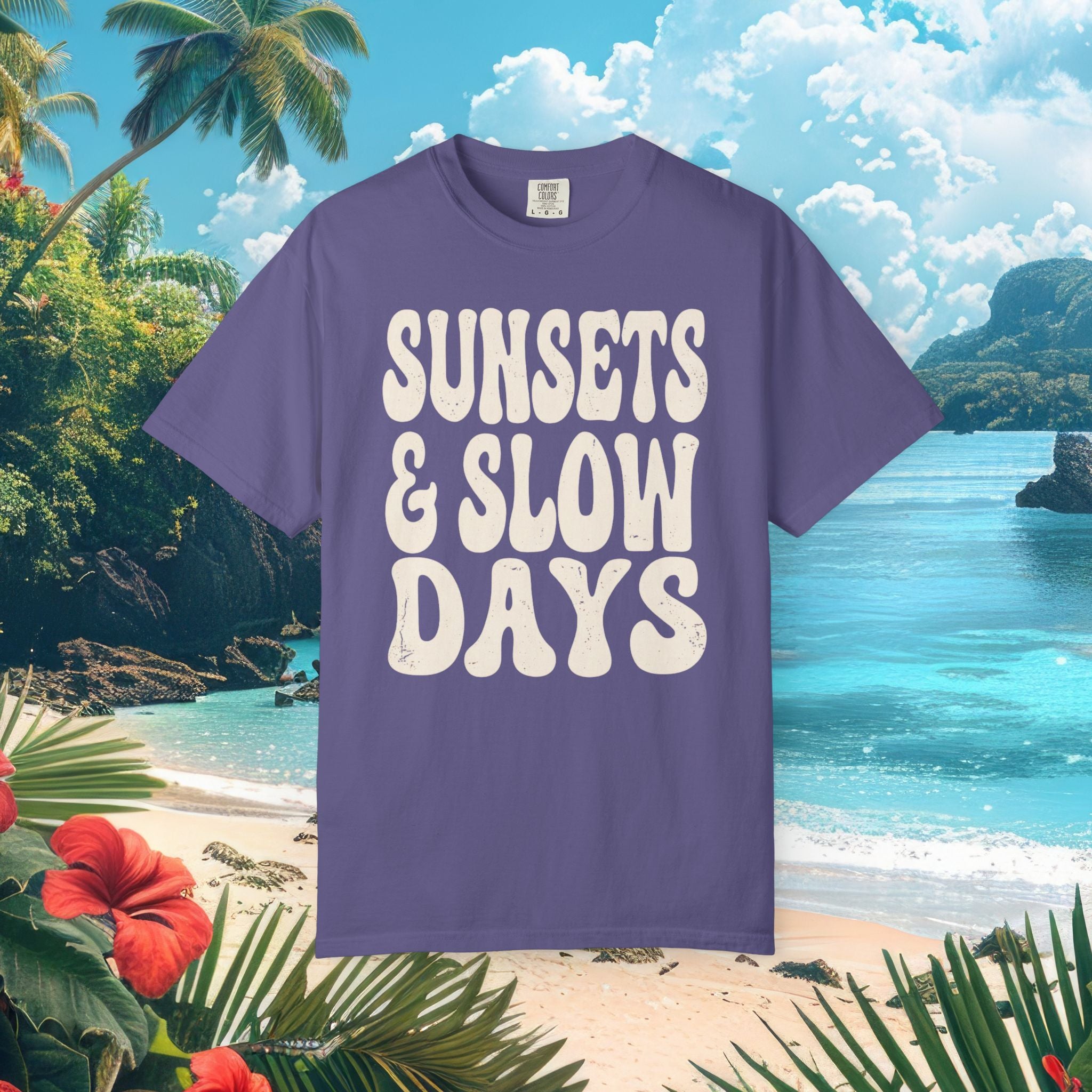 Sunsets & Slow Days Tee