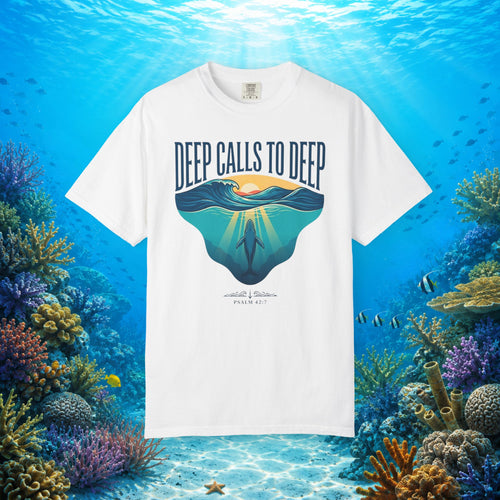 Deep Calls to Deep Faith Tee