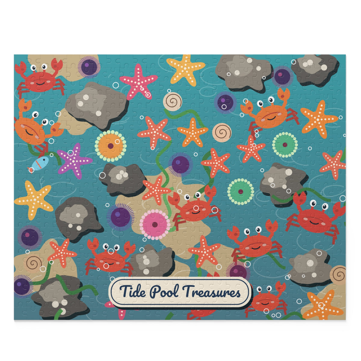 Tide Pool Treasures Jigsaw Puzzle, 252 or 500 Pieces