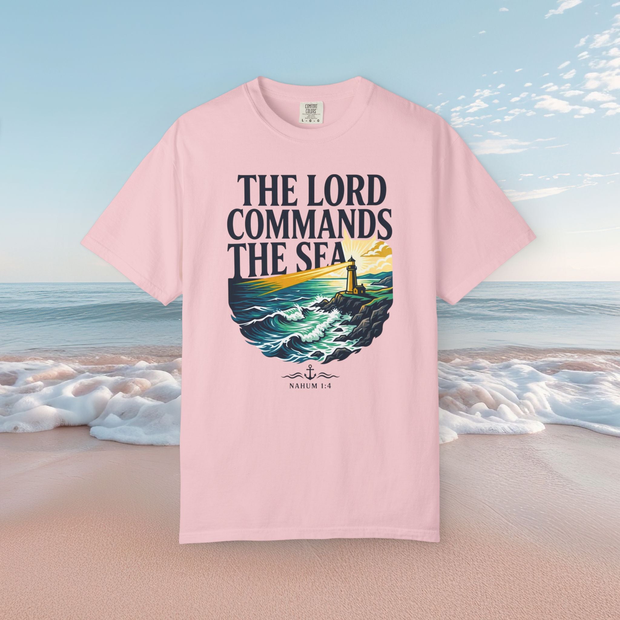 Lord Commands Sea Faith Tee