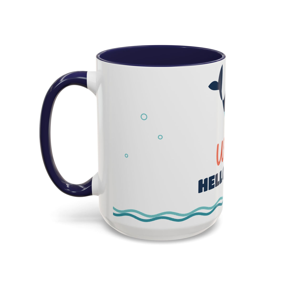 Whale Hello There Coffee Mug, 11oz or 15oz
