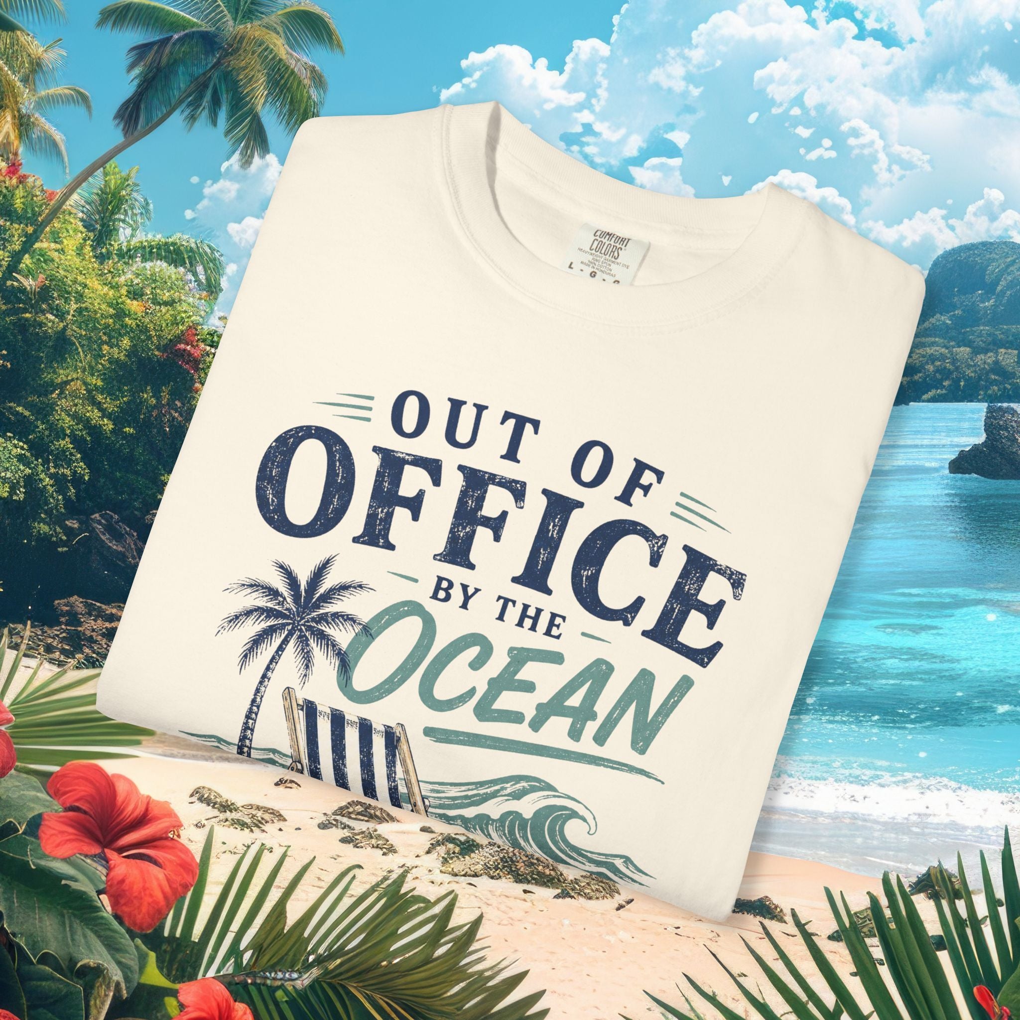 Out of Office by the Ocean Tee