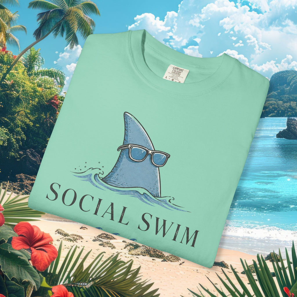 Social Swim Shark Fin Tee