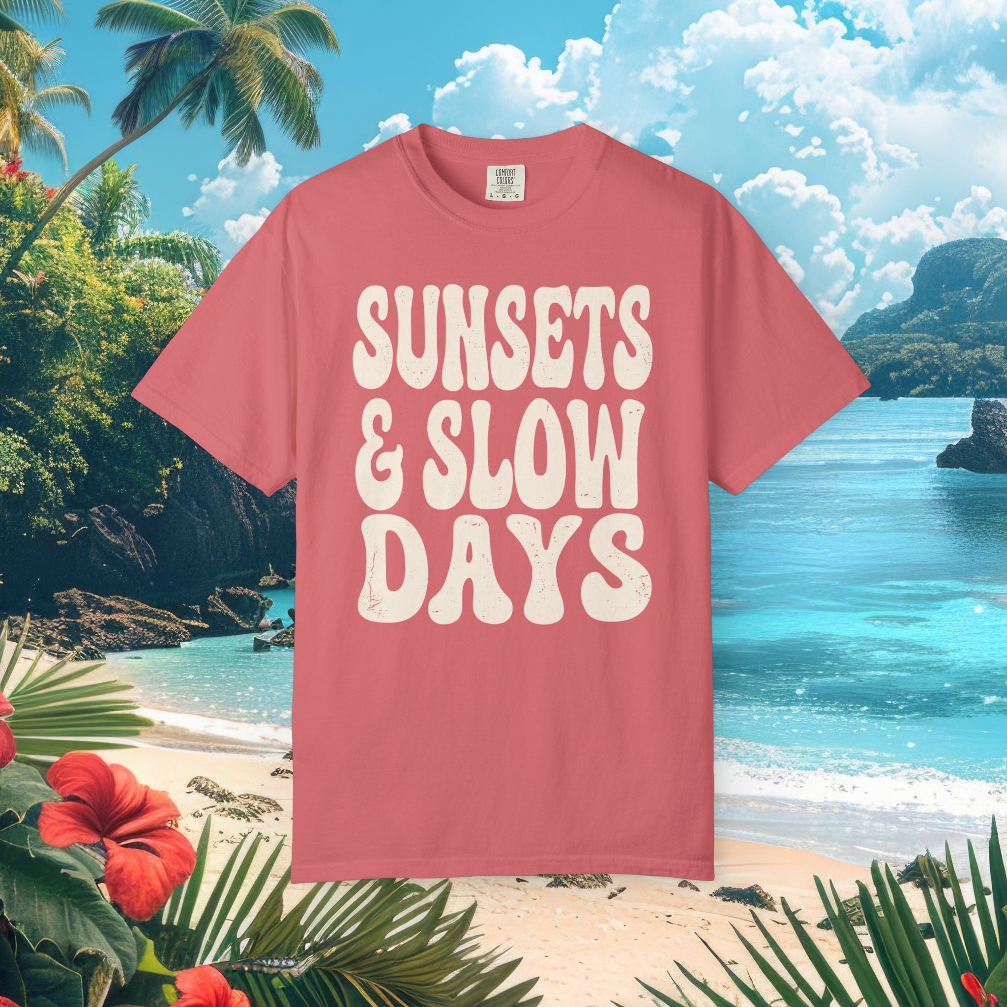 Sunsets & Slow Days Tee