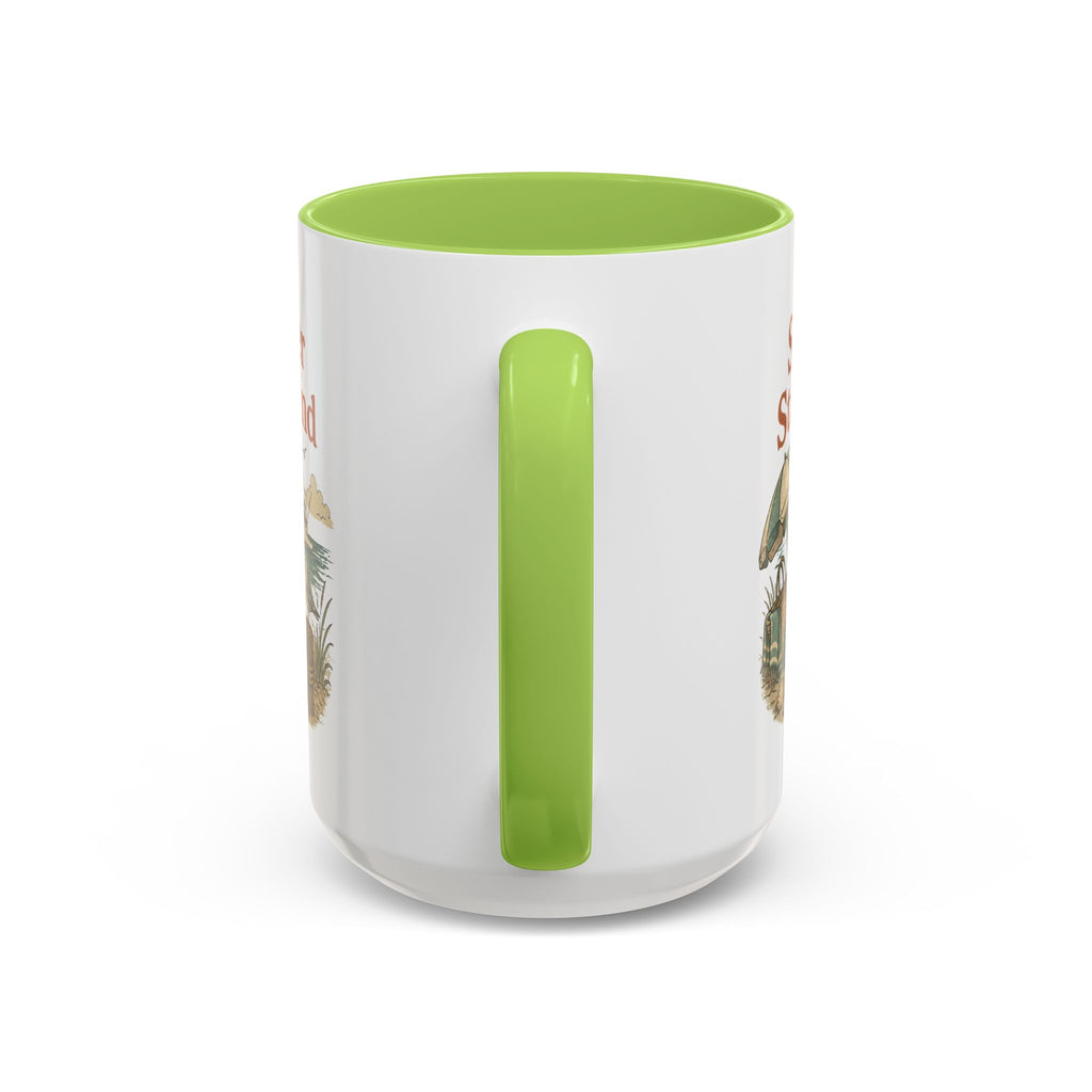 Salt Water State of Mind Two-Tone Coffee Mug, 15oz