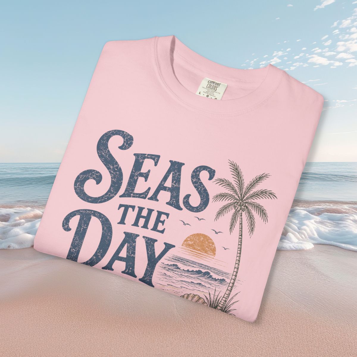 Seas The Day Beach Tee