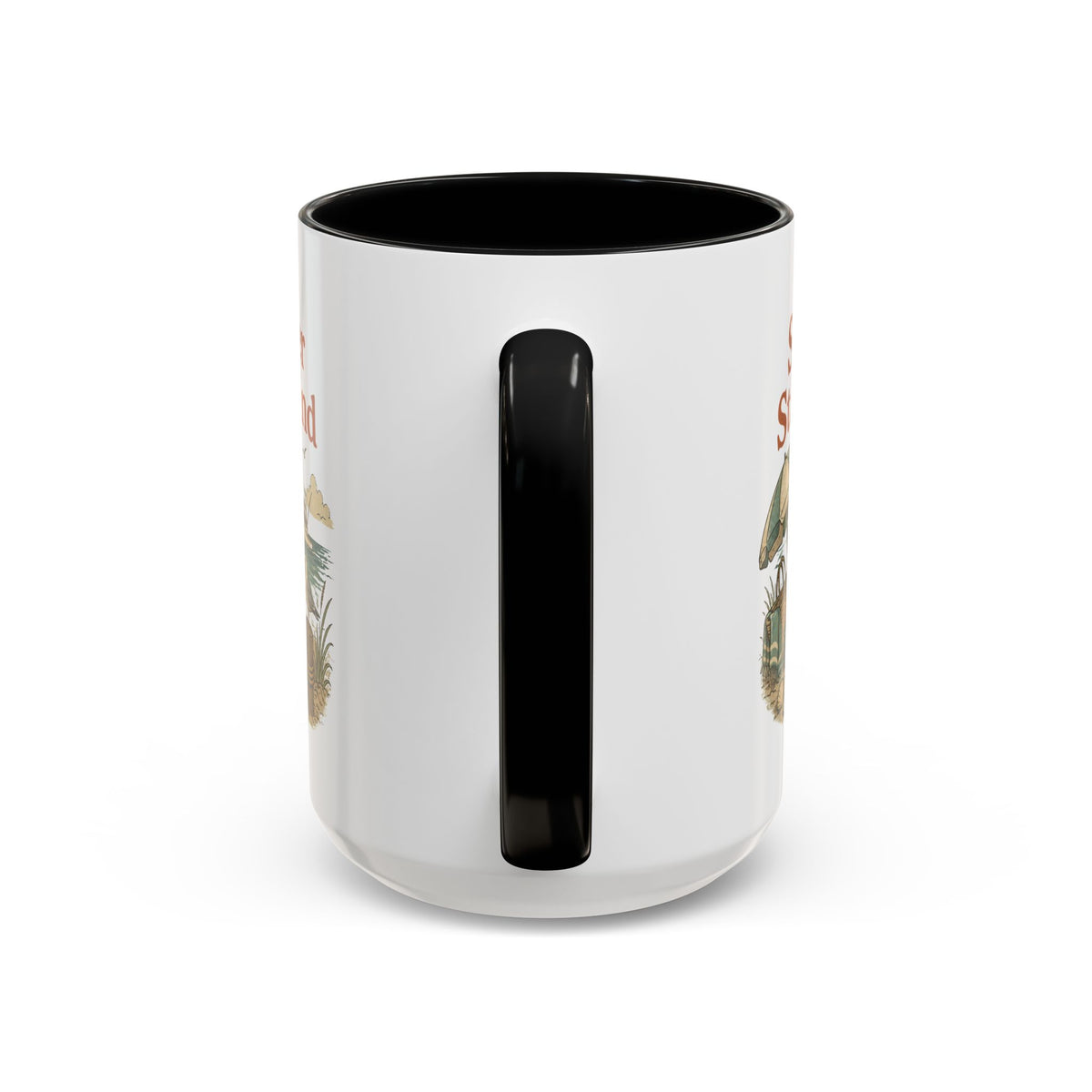 Salt Water State of Mind Two-Tone Coffee Mug, 15oz
