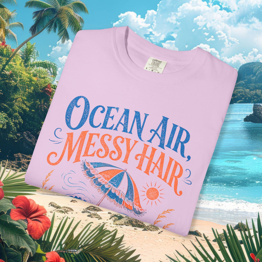 Ocean Air Messy Hair Tee