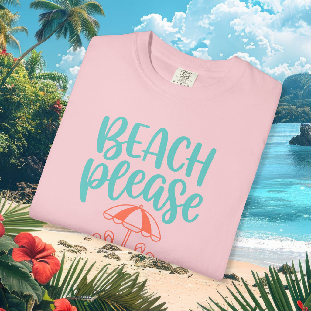 Beach Please Umbrella Tee